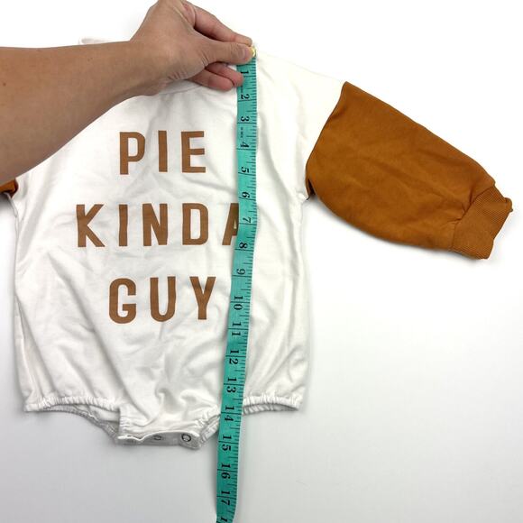 Pie Kinda Guy Bodysuit Romper - Picture 7 of 7